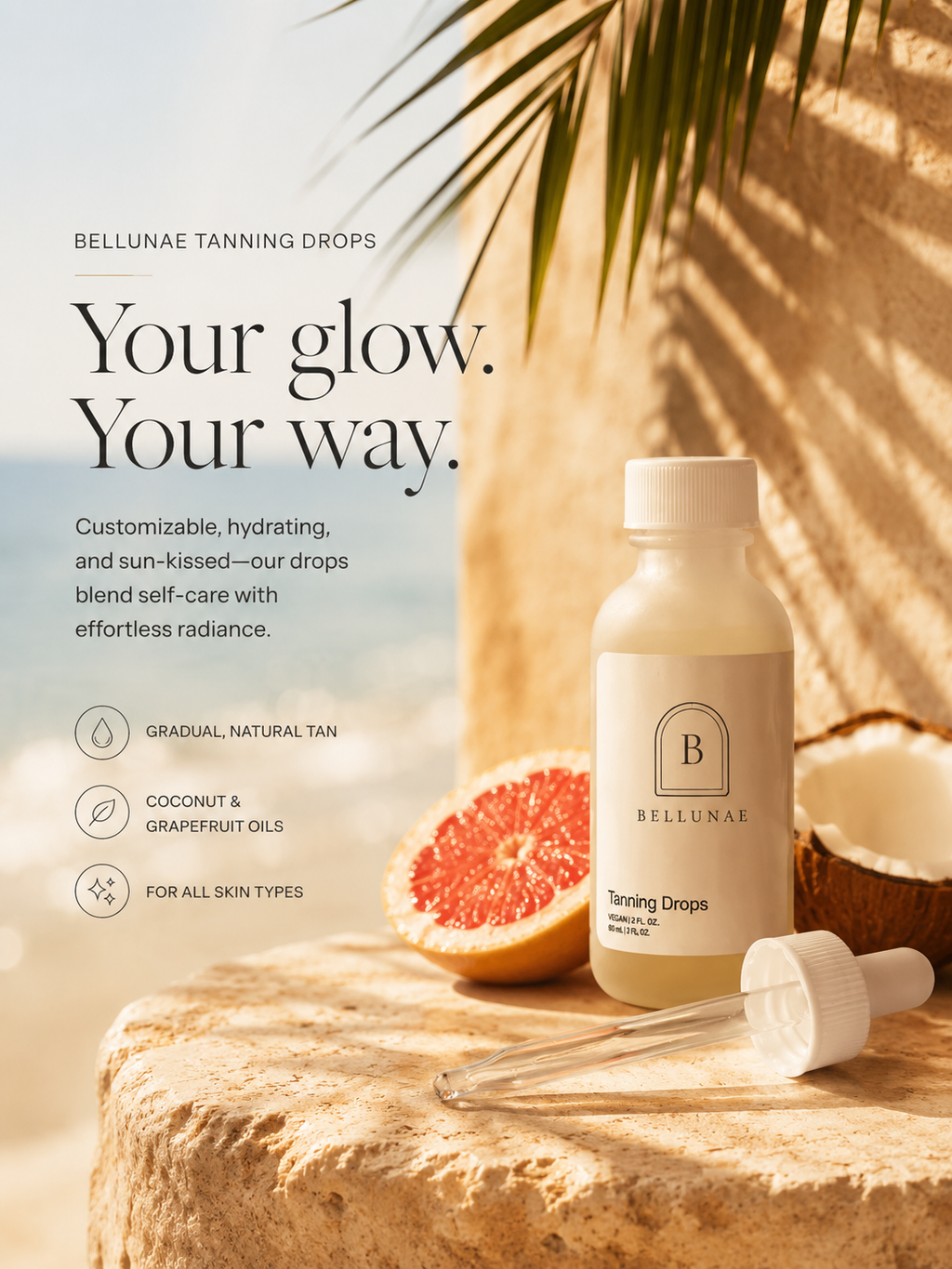 Tanning Drops — your glow, your way